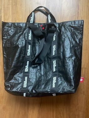 WILSON shopping tote bag LARGE Wilson tote bag